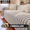 [Llevá 2 Pagá 1] Funda para Sofá Bella de Algodón (Tu Sofá Renovado y Elegante) +REGALOS: 2 Fundas para Almohadones