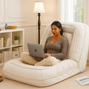 [Llevá 2 Pagá 1] Butaca Puffy Reclinable y Ultra Acolchonado + 2 Almohadas de Regalo