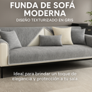 [Llevá 2 Pagá 1] Funda de Sofá Completa en Algodón y Poliéster +2 REGALOS: Almohadones