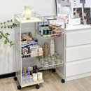 [Llevá 2 Pagá 1] Armario Organizador Articulado de 4 Niveles Hecho en Acero Inoxidable con Rueditas