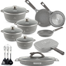 Conjunto de Ollas de Cerámica 19 Piezas Antiadherentes [ÚLTIMAS UNIDADES]