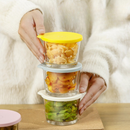 [Llevá 5 Pagá 3] Juego de Potes FreshSeal de Vidrio Templado (Mantiene el Sabor y el Orden de tu Cocina)