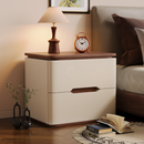 [Llevá 2 Pagá 1] Organizador de Mesita de Luz con 2 Cajones de Madera (¡Moderno y Práctico!)