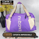 [Llevá 2 y Pagá 1] Combo de Bolsas Zaofu™ en Tejido Premium con Cierre Reforzado, Alta Durabilidad y División Inteligente