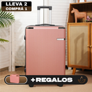 [Llevá 2 Pagá 1] Set de Viaje Imperia - Valija Premium de Policarbonato + Mini Valija de Regalo
